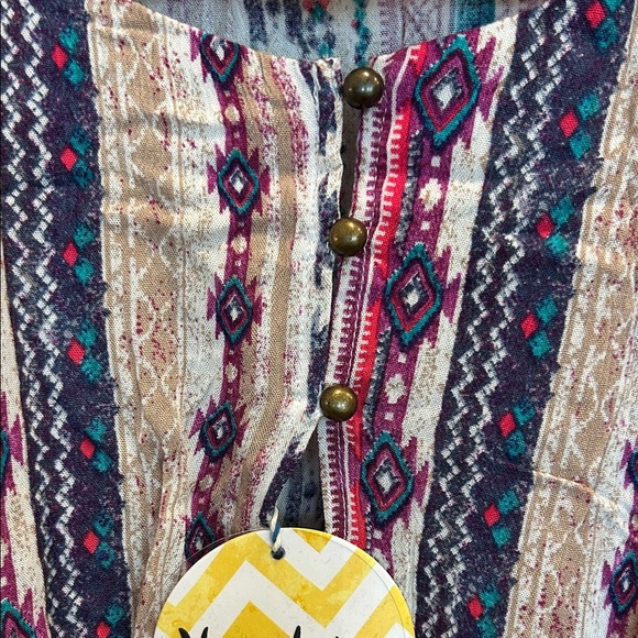 Hayden Multicolor Striped Camisole with Fringe - Picture 4 of 8